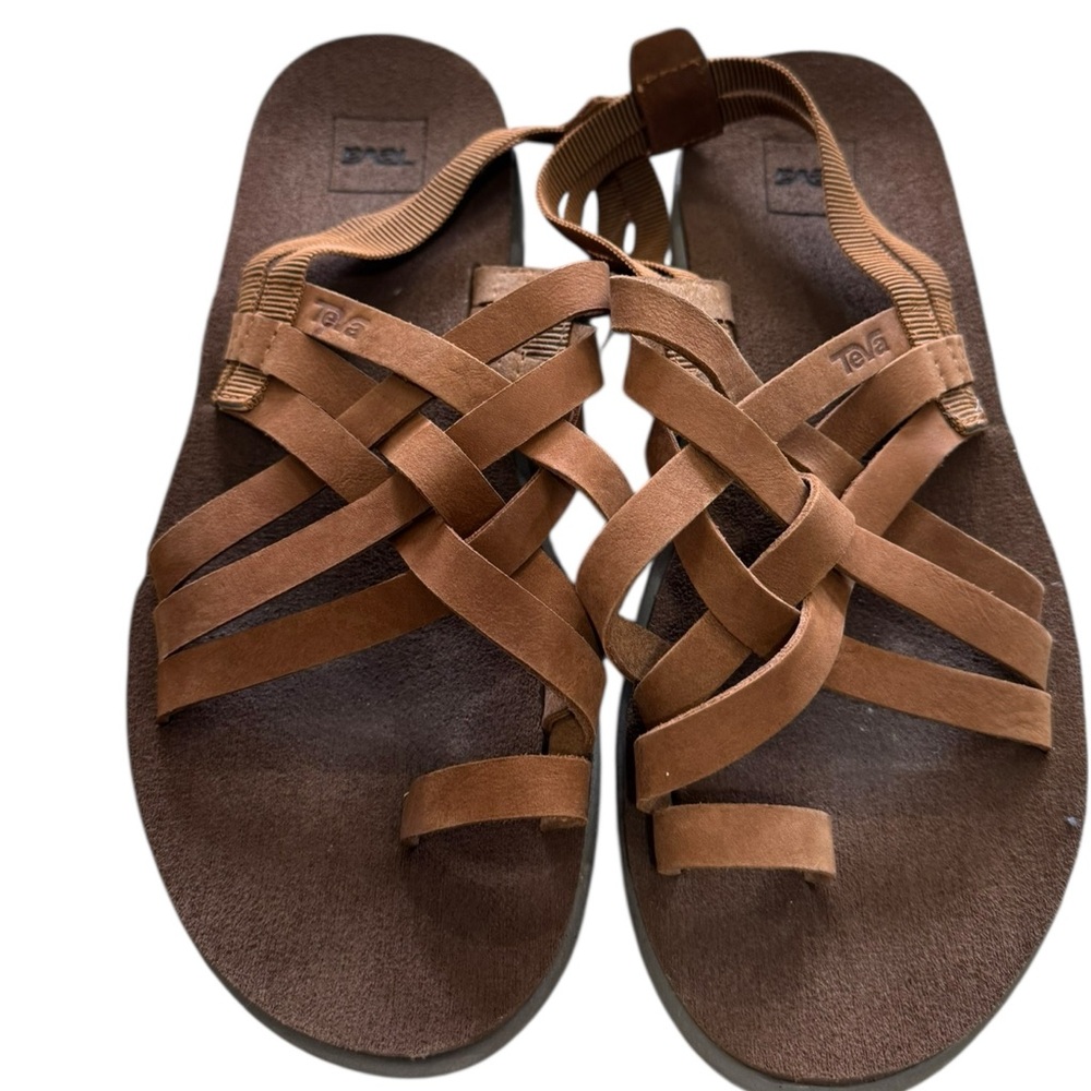 Teva Women's Tan Strappy Sandals